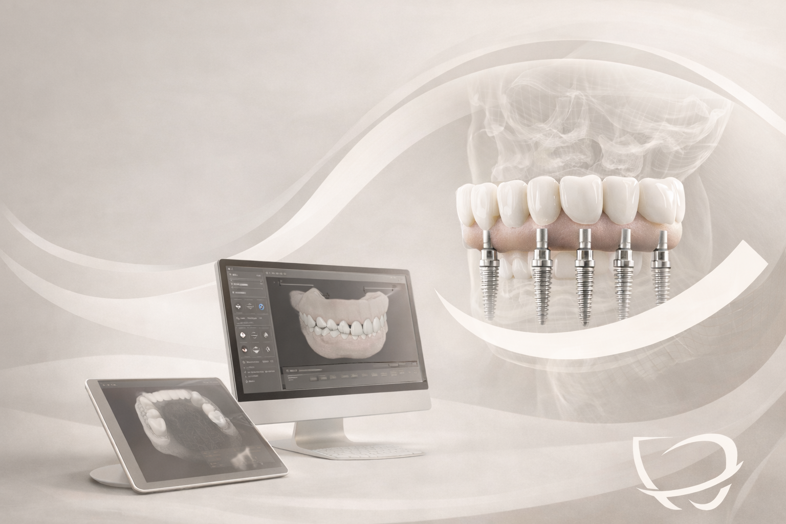 Умная имплантация All-on-4 с цифровым планированием + промокод на скидку 80 000 р